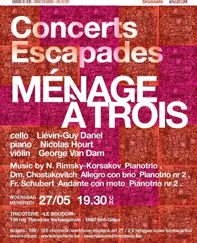 Ménage à trois [concert Escapades]